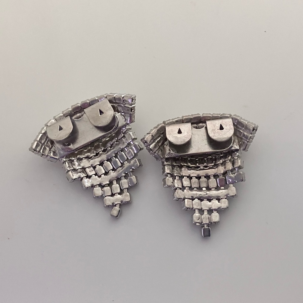 Rhinestone Crystal Vintage Shoe Clips - Picture 5 of 5